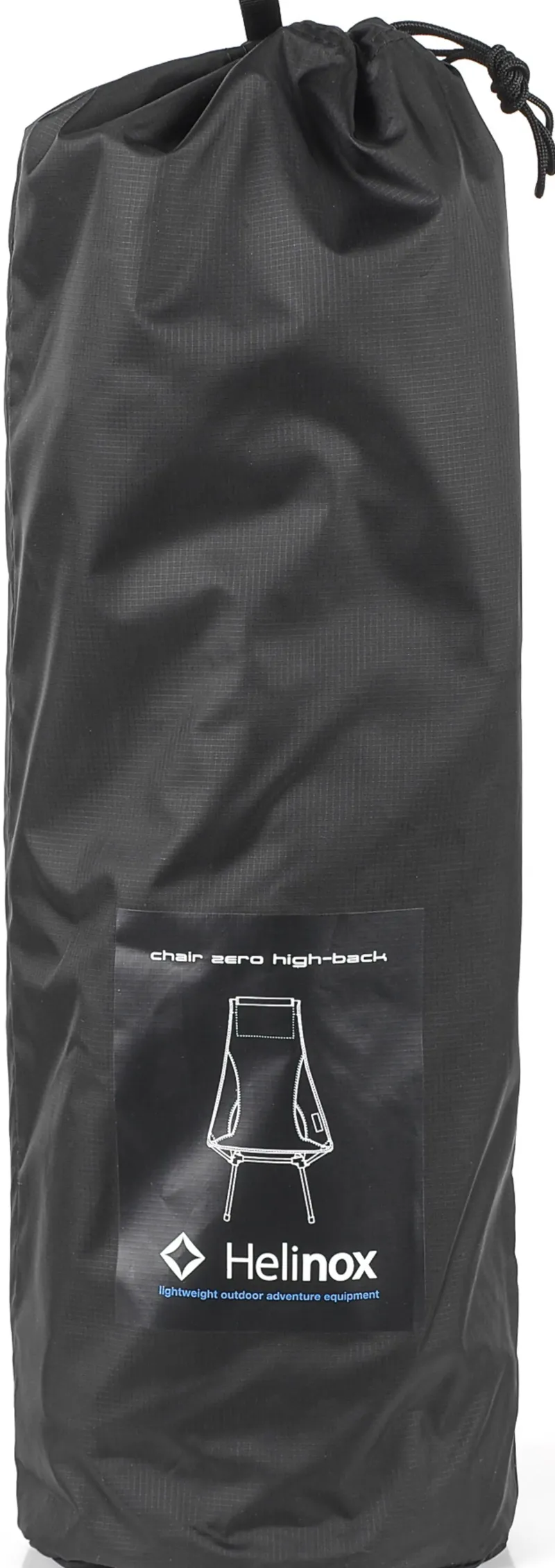 Helinox Camping Furniture-Chair Zero High Back - Black