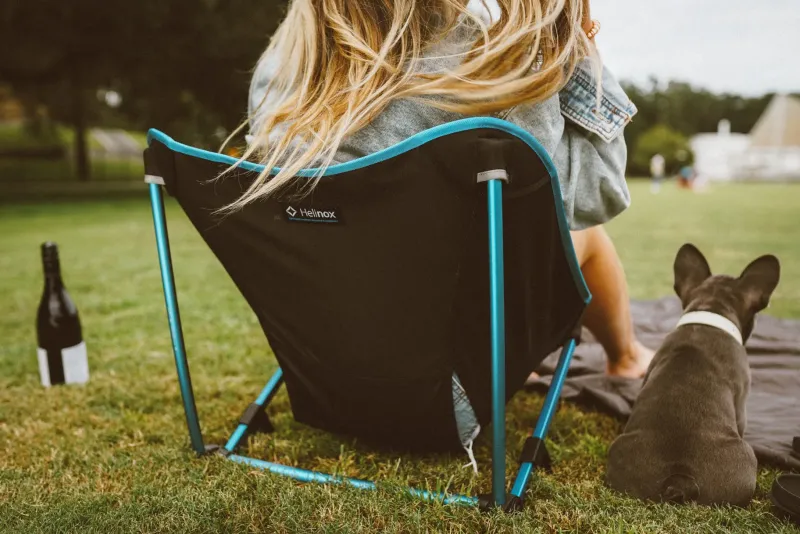 Helinox Camping Furniture-Ground Chair - Black