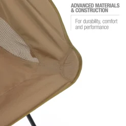 Helinox Camping Furniture-Savanna Chair - Coyote Tan