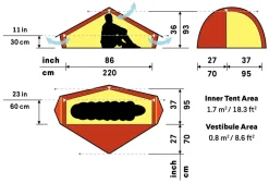 Hilleberg Backpacking & Lightweight Tents-Akto Tent - Red