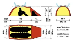 Hilleberg Backpacking & Lightweight Tents-Jannu Tent - Sand