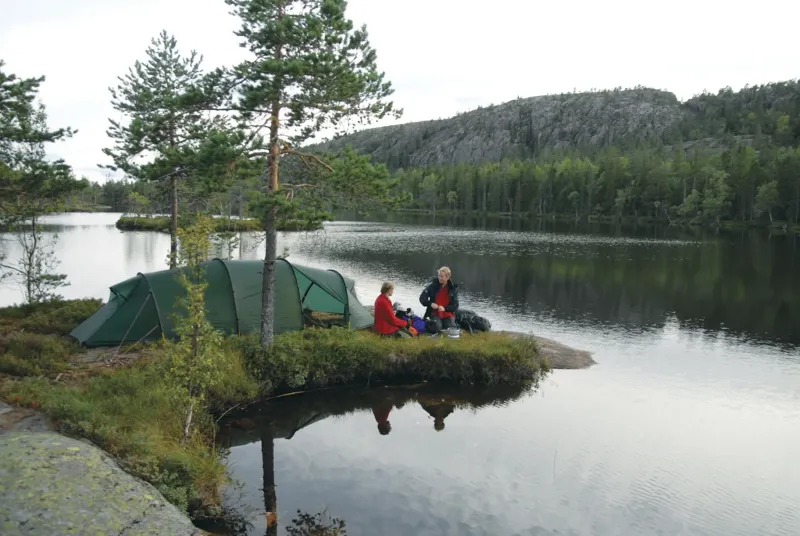 Hilleberg Backpacking & Lightweight Tents-Kaitum 3 GT Tent - Green