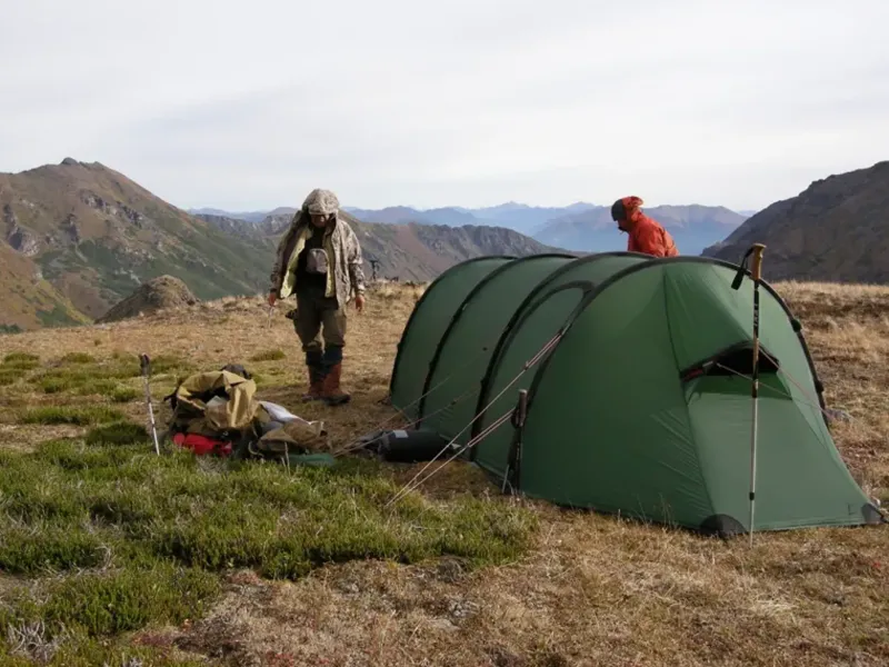 Hilleberg Backpacking & Lightweight Tents-Keron 3 GT Tent - Green