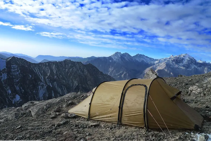 Hilleberg Backpacking & Lightweight Tents-Nammatj 3 GT Tent - Green