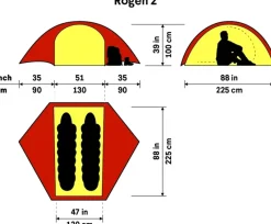 Hilleberg Backpacking & Lightweight Tents-Rogen 2 Tent - Green