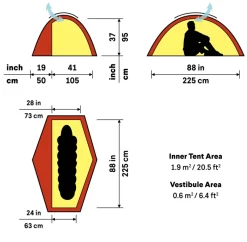 Hilleberg Backpacking & Lightweight Tents-Soulo BL Tent - Sand