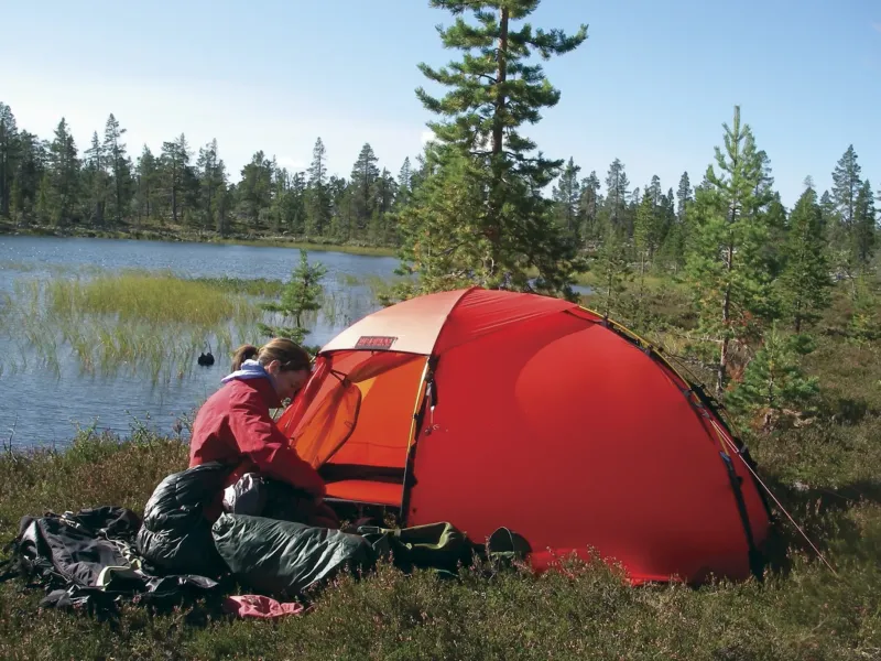 Hilleberg Backpacking & Lightweight Tents-Soulo Tent - Red