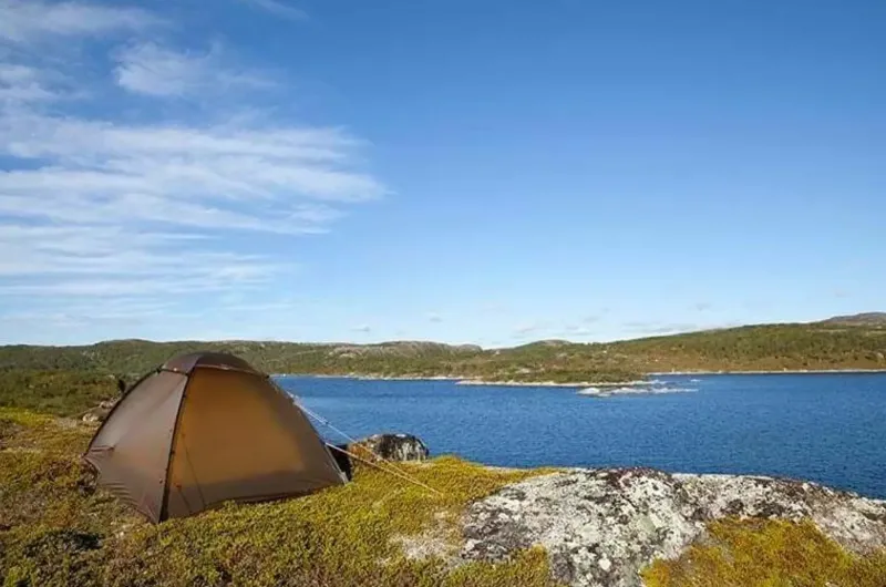 Hilleberg Backpacking & Lightweight Tents-Unna Tent - Sand
