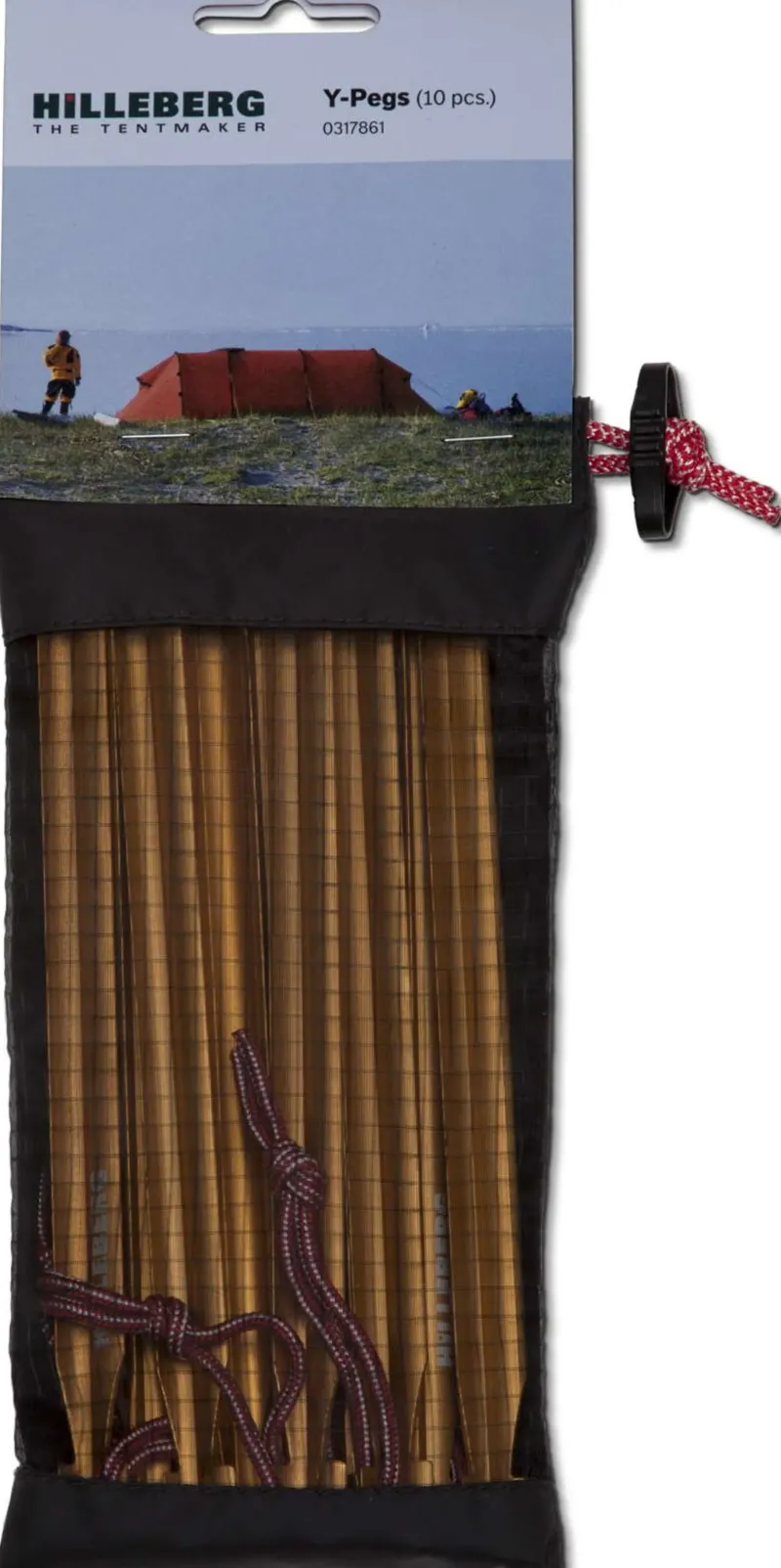 Hilleberg Tent Pegs-Y-Pegs - 10 Pack