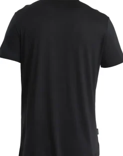 Icebreaker T-Shirts & Baselayers-Mens Merino 125 Cool-Lite Sphere III SS Tee - Black