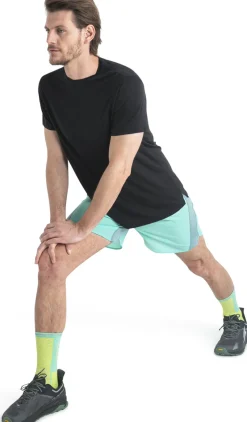 Icebreaker T-Shirts & Baselayers-Mens Merino 125 Cool-Lite Sphere III SS Tee - Black