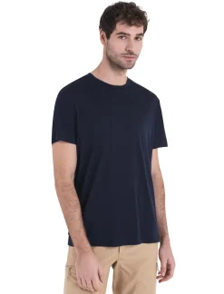 Icebreaker T-Shirts & Baselayers-Mens Merino 150 Tech Lite III SS Tee - Midnight Navy