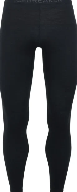 Icebreaker Trousers & Leg Wear-Mens 200 Oasis Leggings - Black