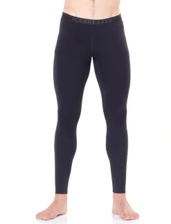 Icebreaker Trousers & Leg Wear-Mens 200 Oasis Leggings - Black