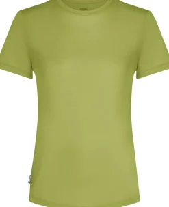Icebreaker T-Shirts & Baselayers-Womens Merino 125 Cool-Lite Sphere III SS Tee - Olive