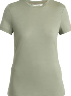 Icebreaker T-Shirts & Baselayers-Womens Merino 150 Tech Lite III SS Tee - Lichen