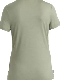 Icebreaker T-Shirts & Baselayers-Womens Merino 150 Tech Lite III SS Tee - Lichen