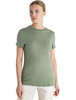 Icebreaker T-Shirts & Baselayers-Womens Merino 150 Tech Lite III SS Tee - Lichen