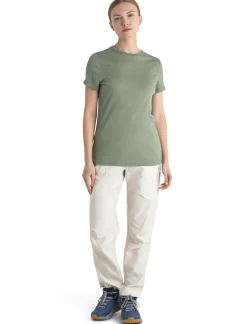 Icebreaker T-Shirts & Baselayers-Womens Merino 150 Tech Lite III SS Tee - Lichen