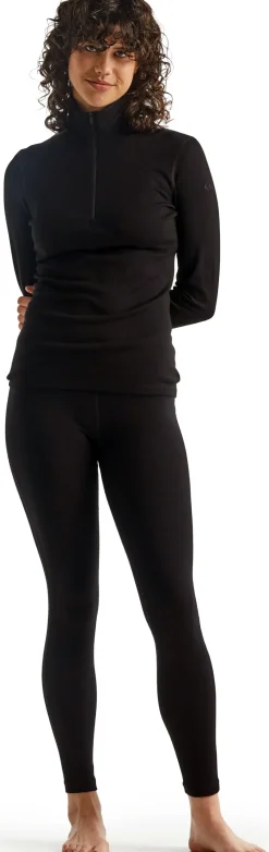 Icebreaker Trousers & Leggings-Womens 260 Tech Leggings - Black