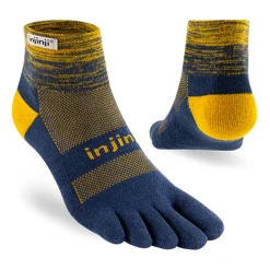 Injinji Socks|Socks-Mens Trail Midweight Mini Crew Toe socks - Moonlit