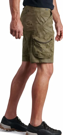 Kuhl Shorts-Mens Ambush Cargo Shorts - Green Camo