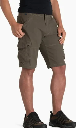 Kuhl Shorts-Mens Ambush Cargo Shorts - Gun Metal