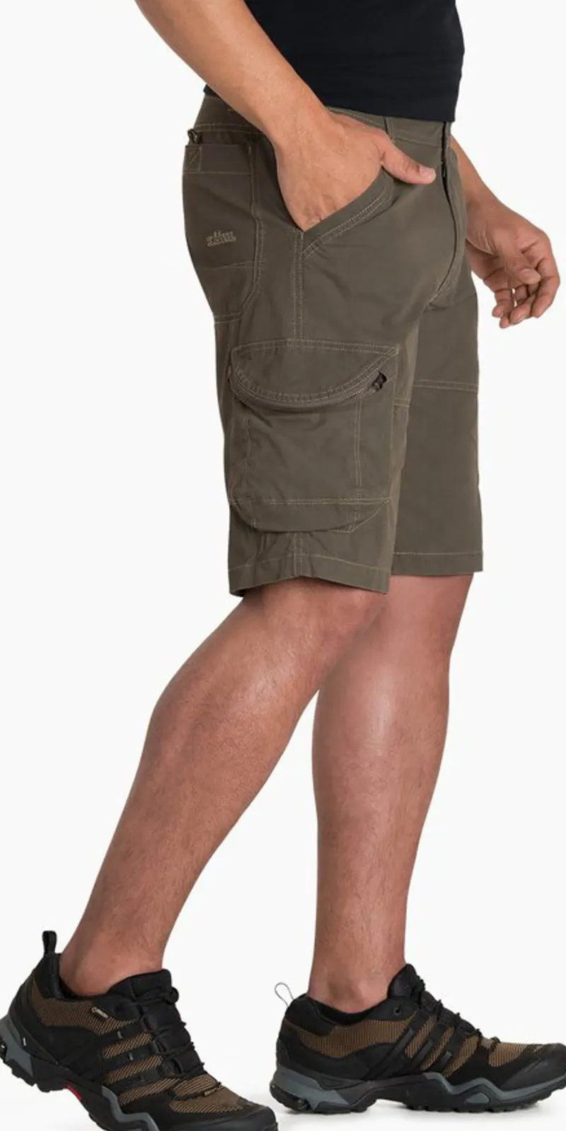 Kuhl Shorts-Mens Ambush Cargo Shorts - Gun Metal