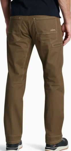 Kuhl Trousers & Leg Wear-Mens Hot Rydr Pant - Short Leg - Dark Khaki