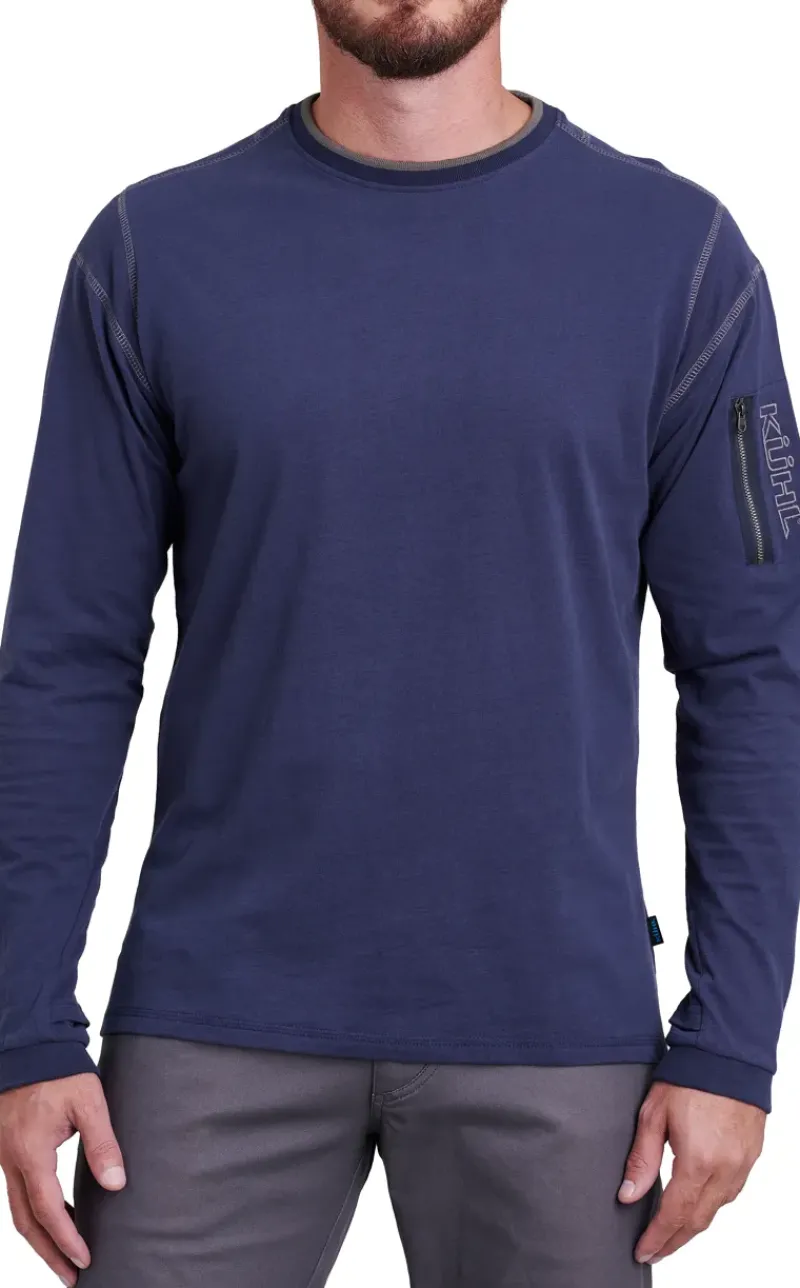 Kuhl Fleece & Mid Layer-Mens Kommando Crew - Mutiny Blue