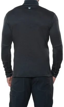 Kuhl Fleece & Mid Layer-Mens Ryzer Sweater - Black-Koal