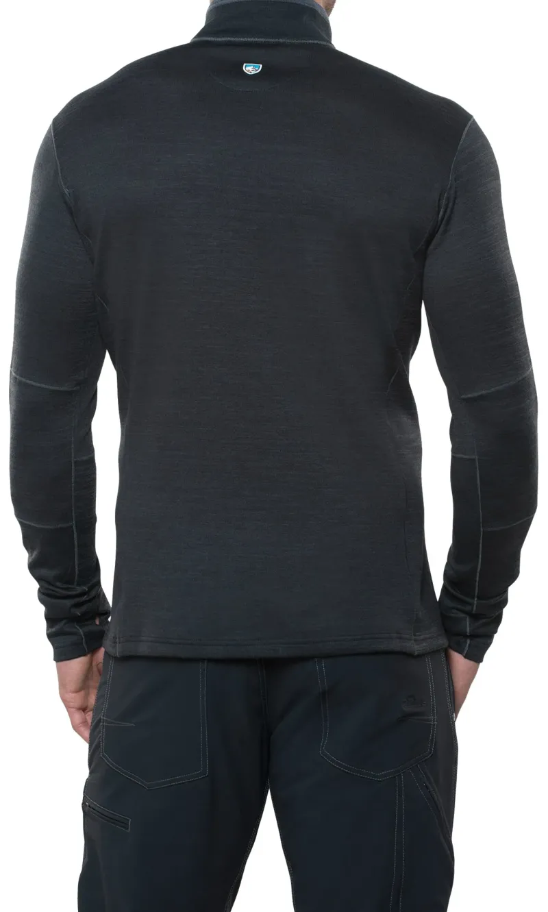 Kuhl Fleece & Mid Layer-Mens Ryzer Sweater - Black-Koal