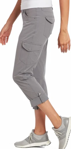 Kuhl Trousers & Leggings-Womens FreeFlex Roll Up Pants - Flint