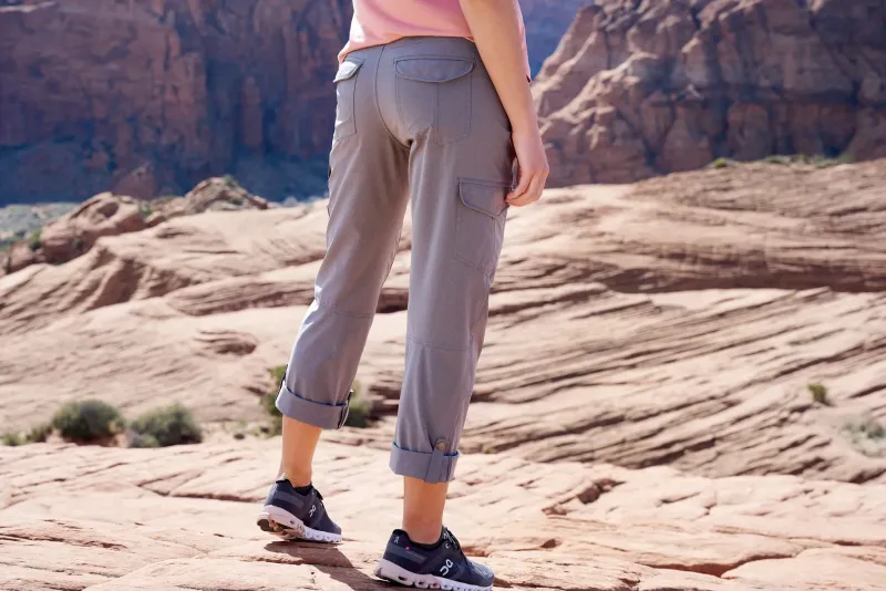 Kuhl Trousers & Leggings-Womens FreeFlex Roll Up Pants - Flint