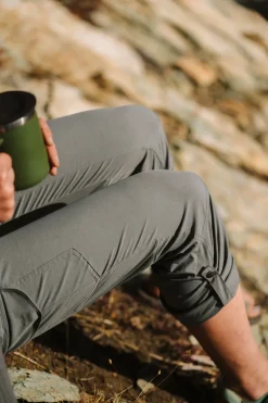 Kuhl Trousers & Leggings-Womens FreeFlex Roll Up Pants - Flint