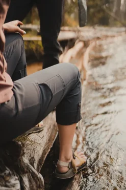 Kuhl Trousers & Leggings-Womens FreeFlex Roll Up Pants - Koal