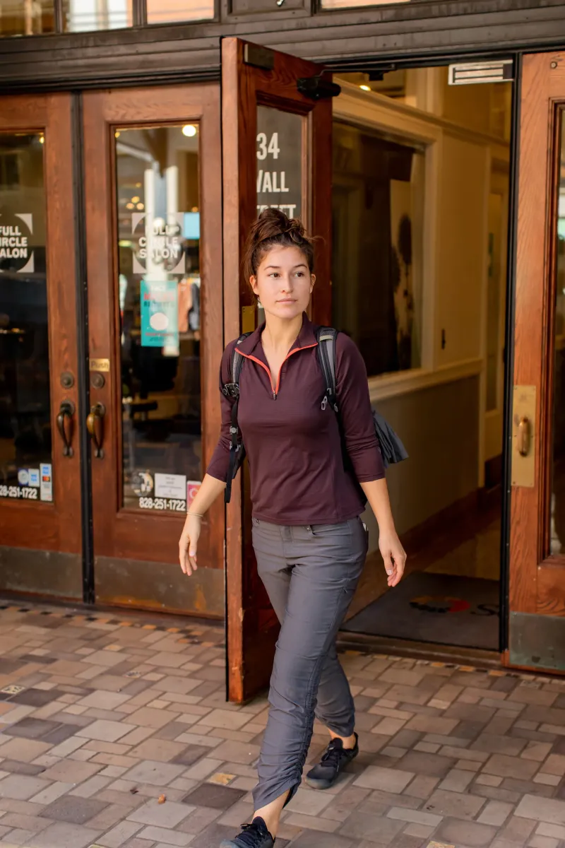 Kuhl Trousers & Leggings-Womens Trekr Pant - Regular Leg - Charcoal