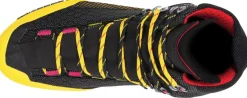 La Sportiva Hiking Shoes & Boots|Mountain Boots-Mens Aequilibrium ST GTX Boots - Black-Yellow