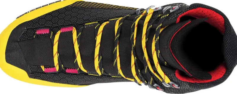 La Sportiva Hiking Shoes & Boots|Mountain Boots-Mens Aequilibrium ST GTX Boots - Black-Yellow