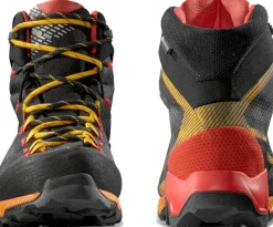 La Sportiva Hiking Shoes & Boots|Hiking Boots-Mens Aequilibrium Hike GTX Boots - Carbon-Yellow