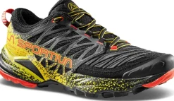 La Sportiva Hiking Shoes & Boots|Running Shoes-Mens Akasha II Running Shoe - Black-Yellow