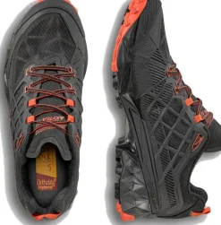 La Sportiva Hiking Shoes & Boots|Walking Shoes-Mens Akyra II GTX Shoes - Black-Cherry Tomato