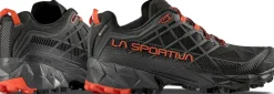 La Sportiva Hiking Shoes & Boots|Walking Shoes-Mens Akyra II GTX Shoes - Black-Cherry Tomato