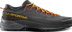 La Sportiva Hiking Shoes & Boots|Approach Shoes-Mens TX4 EVO Approach Shoes - Carbon-Papaya