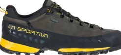 La Sportiva Hiking Shoes & Boots|Approach Shoes-Mens TX5 Low GTX Shoes - Carbon-Yellow