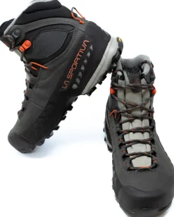 La Sportiva Hiking Shoes & Boots|Mid Height Boots-Womens TX5 GTX Boots - Carbon-Paprika