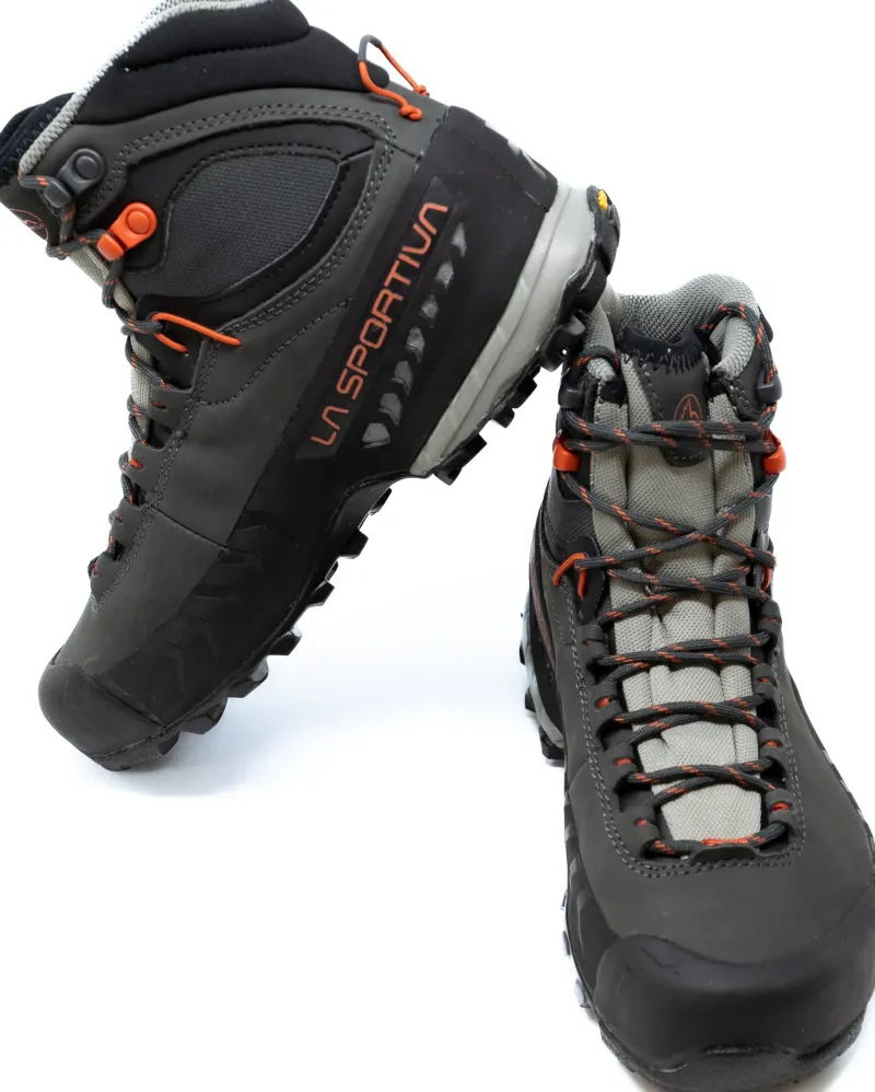 La Sportiva Hiking Shoes & Boots|Mid Height Boots-Womens TX5 GTX Boots - Carbon-Paprika