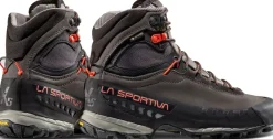 La Sportiva Hiking Shoes & Boots|Mid Height Boots-Womens TX5 GTX Boots - Carbon-Paprika