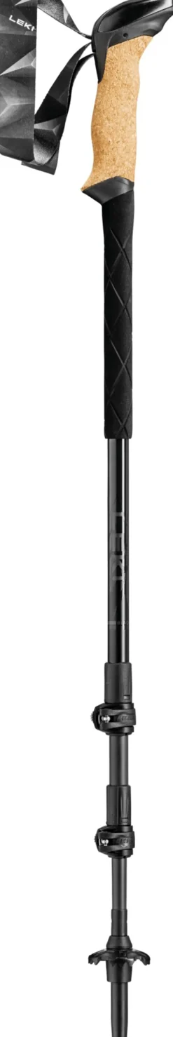 Leki Walking Poles-Black Series Carbon Poles - Pair