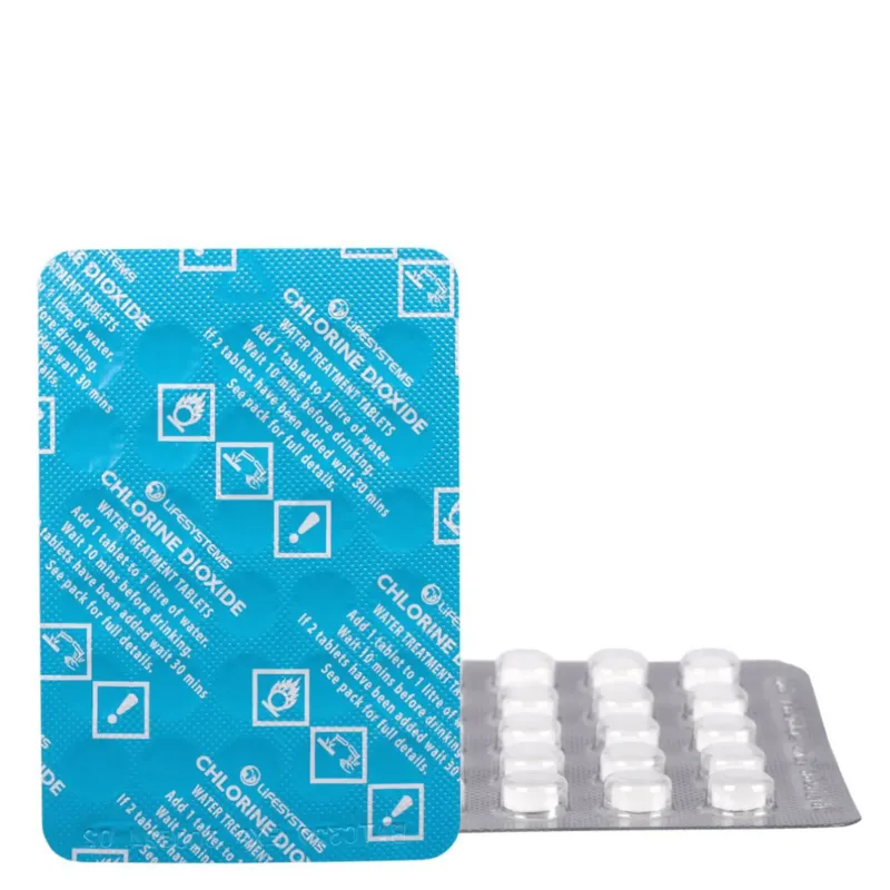 Lifesystems Water Purification-Chlorine Dioxide Water Purification Tablets